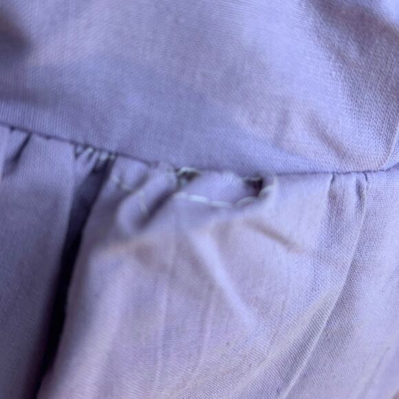 Traditional Handmade Vintage Soft Amish Doll Lavendar Dress Bonnet Purple - Picture 6 of 11